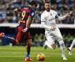 Suarez (stînga), exterior de aur. Sergio Ramos, doar spectator // Foto: Reuters
