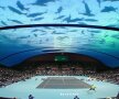 SPECTACULOS! Al cincilea Grand Slam, sub apă! Imagini ireale din Dubai cu complexul jumătate arenă, jumătate acvariu