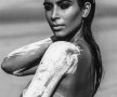 FOTO Arde deșertul! Kim Kardashian, în ipostaze irezistibile printre dunele de nisip