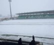 FOTO Echipa lui Răzvan Lucescu n-a putut juca în campionat » Meciul s-a amînat din cauza zăpezii