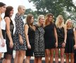 Distribuția din 2015 de la Turneul Campioanelor: Pennetta, Radwanska, Șarapova, Halep, Muguruza, Kvitova, Kerber și Safarova