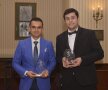 Laureaţii Gazetei Sporturilor: Dan Udrea şi Răzvan Luţac, cel mai bun jurnalist de televiziune, respectiv de presă scrisă // Foto Cristi Preda