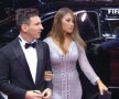 FOTO Iubita lui Messi a fost cea care a impresionat la Balonul de Aur » Ținută super-mulată pentru Antonella, costum sobru pentru Leo