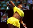 Back in business. Serena și-a arătat mușchii în primul tur de la Australian Open. 4 luni de absența nu au însemnat nimic, foto: reuters