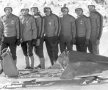 Lotul olimpic de bob în 1972
cu Ion Panțuru în centru