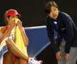 Ana Ivanovici nu vrea să se uite în tribunele de pe Rod Laver Arena, foto: reuters