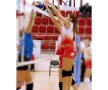 GALERIE FOTO Fiica lui Florin Motroc face senzație pe terenul de volei cu frumusețea sa
