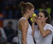 Dublul format de Irina Begu și Monica Niculescu a lipsit enorm României // Foto: Raed Krishan