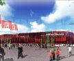 GALERIE FOTO EXCLUSIV Primele imagini cu noua arenă a lui Dinamo » Cum va arăta stadionul din Ștefan cel Mare