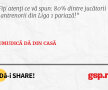 Fiţi atenţi ce vă spun: 80% dintre jucătorii şi antrenorii din Liga 1 pariază!