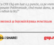 Cu CFR Cluj am luat 0,5 puncte, ca pe vremea răposatei Polihroniade, cînd mutai dama, iar ea nebun la H5!