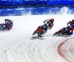 Cel mai tare sport din lume? Se ia o motocicletă, mă rog, se iau mai multe, se pune multă zăpadă pe un circuit, iar ce iese este distracție pură! foto din Almaty, de la CM de ice speedway, reuters