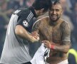 Vidal, alături de fostul coechipier, portarul Buffon, foto: reuters