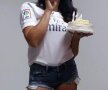 GALERIE FOTO Ea e cea mai hot fană a lui Real Madrid! Imagini superbe de la o ședință foto