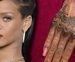 VIDEO&FOTO Cu tatuajele la vedere » Bucureștenii vor vedea toate desenele pe care Rihanna și le-a făcut!
