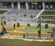 FOTO EXCLUSIV Ultimele pregătiri înainte de amicalul cu Spania » Cum arată gazonul de pe Cluj Arena și ce surprize îi așteaptă pe fani