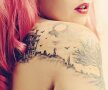 FOTO Femei fatale cu tatuaje mortale » Cele mai tari picturi pe corpurile feminine