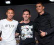 GALERIE FOTO "Face swap" între marii fotbaliști ai lumii » Cum arată Messi și Cristiano Ronaldo după ce au folosit cea mai tare aplicație a momentului