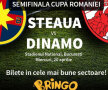 Descarci aplicația și selectezi meciul Steaua-Dinamo