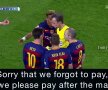 GALERIE FOTO Barcelona a ajuns ținta ironiilor » Cele mai tari glume după ce catalanii au pierdut cu Valencia