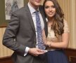 FOTO Aproape campion cu Astra, Silviu Lung Jr. are un talisman special: iubita sa, Roxana