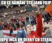 FOTO Eliminarea Stelei din Cupa României a fost "taxată" de internauți! 30 de meme-uri după Derby de România