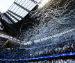 America de Sud? Nu. Manchester! Fanii lui City au făcut show la semifinala cu Real Madrid. Au fost singurii, pe teren s-a terminat 0-0. Foto: Reuters