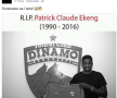Reacții din fotbalul românesc și cel internațional » Cafu, Eto'o și Martial deplâng moartea lui Ekeng