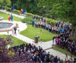 Fetele şi cei din staff-ul CSM-ului au fost invitaţi de gală la recepţia organizată ieri la Palatul Cotroceni de Klaus Iohannis cu ocazia Zilei Europei