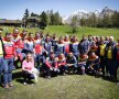 EXCURSIE ÎN ALPI. Tricolorii au avut parte de o surpriză: au urcat la 1640 de metri altitudine, în Col de Joux, unde s-au relaxat timp de o oră (foto: frf.ro)