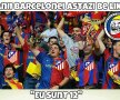 GALERIE FOTO Cele mai tari glume de la finala Champions League » Fanii Barcelonei și Messi au fost ținta ironiilor 