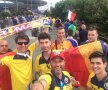 FOTO Fani din întreaga lume au venit la Paris ca să susțină România » "Tricolorii" au un suporter de 77 de ani: "Am fost la preliminariile CM 1970"