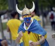 VIKINGUL HOTĂRÂT. Suedezul din imagine pare mai determinat decât echipa pe care o susţine. După două meciuri la Euro 2016, Suedia lui Zlatan Ibrahimovici are un amărât de punct