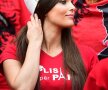 GALERIE FOTO Ele sunt cele mai SEXY fane de la EURO! Albanezele și polonezele au încins atmosfera