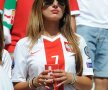 GALERIE FOTO Ele sunt cele mai SEXY fane de la EURO! Albanezele și polonezele au încins atmosfera