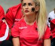 GALERIE FOTO Ele sunt cele mai SEXY fane de la EURO! Albanezele și polonezele au încins atmosfera