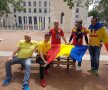 ROMÂNIA-ALBANIA. VIDEO+FOTO Albanezii fac spectacol pe străzile din Lyon! Număr GIGANTIC anunțat pentru diseară