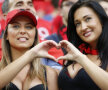 FOTO ROMÂNIA-ALBANIA. "Pericolul" din tribune » Albanezii au unele dintre cele mai sexy microbiste de la EURO 2016