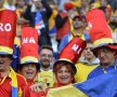 FOTO Stade de Roumanie » Fanii români au făcut spectacol şi pe Stade des Lumieres