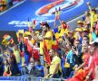 FOTO Stade de Roumanie » Fanii români au făcut spectacol şi pe Stade des Lumieres