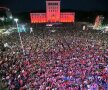 VIDEO + FOTO Atmosferă incendiară la Tirana » Cum au sărbătorit albanezii victoria cu România, prima de la un EURO