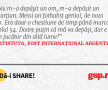 Nu m-a depășit un om, m-a depășit un marțian. Messi un fotbalist genial, de nota 10. Era doar o chestiune de timp până marca golul 54. Doare puțin că mă va depăși, dar e un jucător din altă lume!
