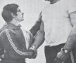 1972. Gheorghe Berceanu și antrenorul său Nicolae Pavel