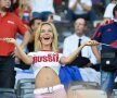 FOTO Blondele sunt la putere » O rusoaică a atras toate privirile la EURO