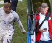"A CHELIT ROONEY PESTE NOAPTE?", se întreabă jurnaliștii englezi de la thesportbible.com, comparând două imagini dinaintea și după eșecul șocant cu Islanda (1-2). 
