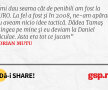 Îmi dau seama cât de penibili am fost la EURO. La fel a fost şi în 2008, ne-am apărat, nu aveam nicio idee tactică. Dădea Tamaş mingea pe mine şi eu deviam la Daniel Niculae. Asta era tot ce jucam