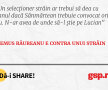 Un selecţioner străin ar trebui să dea cu banul dacă Sânmărtean trebuie convocat ori nu. N-ar avea de unde să-l ştie pe Lucian