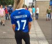 FOTO Islandezii au și ei o muză » Iubita căpitanului Gunnarsson face furori la EURO 2016