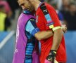 VIDEO+FOTO Ți se rupe inima! Buffon a plâns ca un copil după ce Italia a fost eliminată în sferturi de la EURO