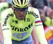 Alberto Contador la finalul etapei a doua, foto: reuters